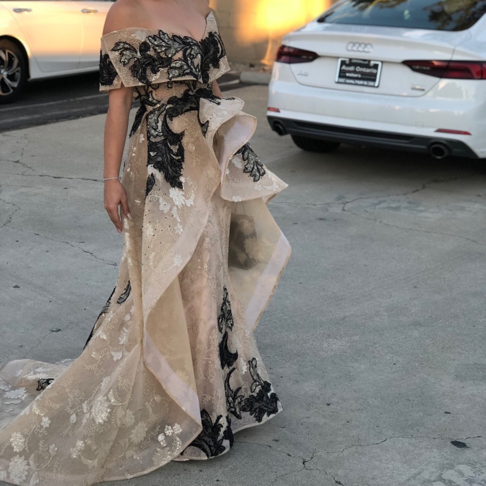 Gorgeous custom made couture gown